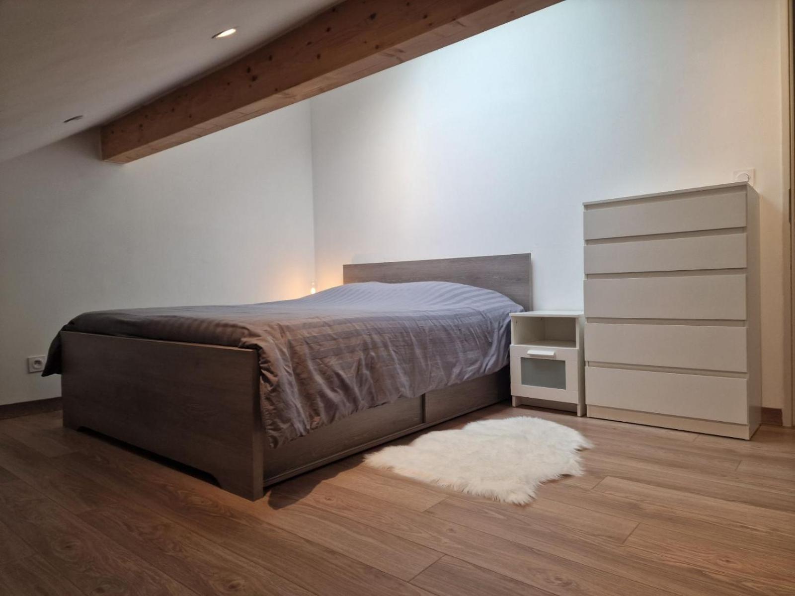 Appartement Rez De Jardin Saint-Martin-dʼUriage エクステリア 写真